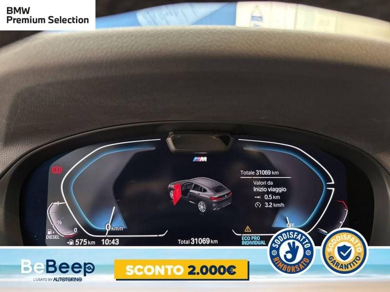 BMW X4 XDRIVE20D MHEV 48V MSPORT AUTO
