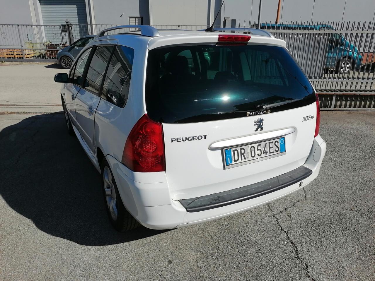 PEUGEOT 307 1.6 16V SW Australian 2008 7 posti