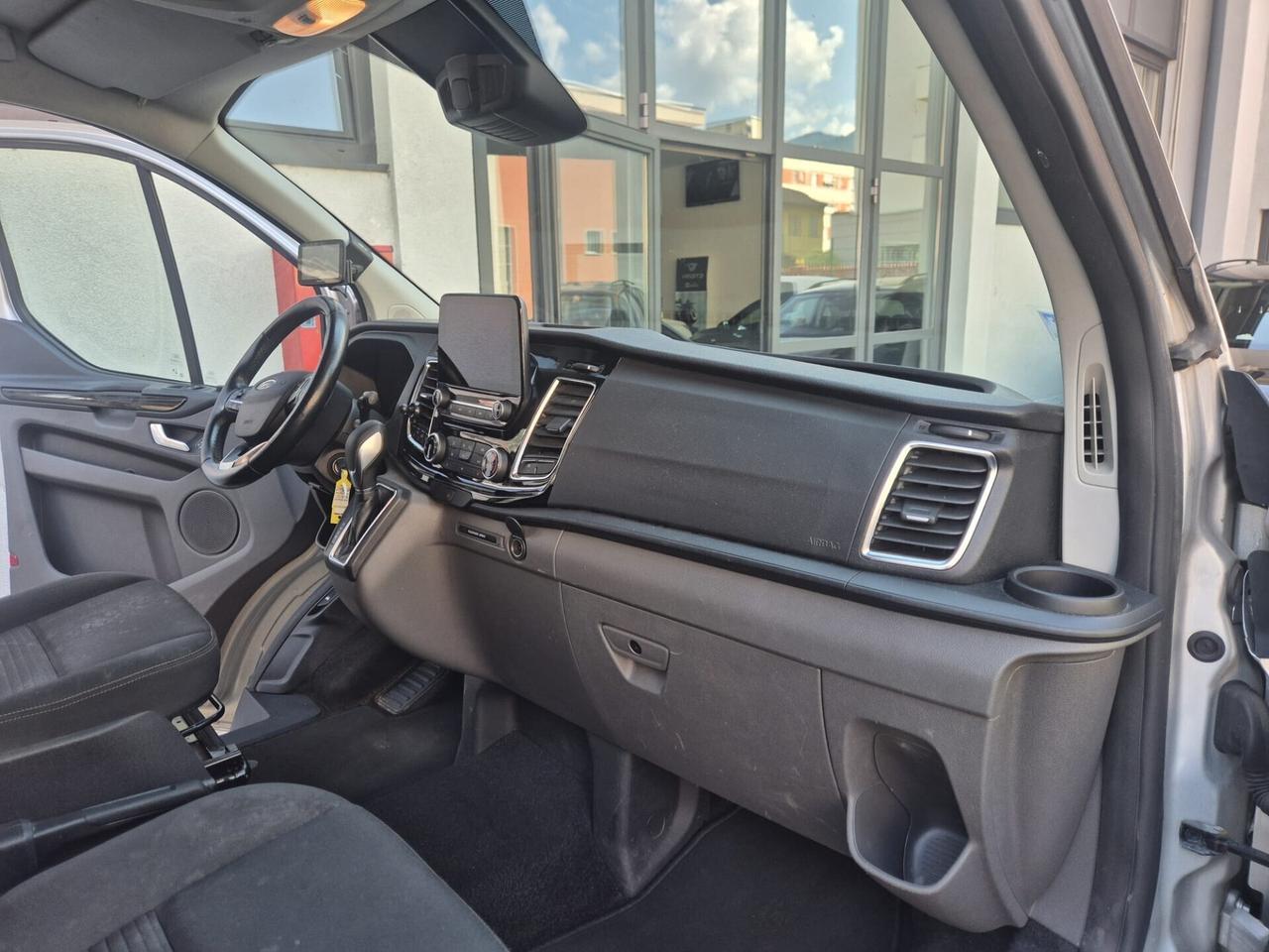 Ford Transit Custom 300 2.0 EcoBlue 130 aut. PC - 6 POSTI - GANCIO TRAINO