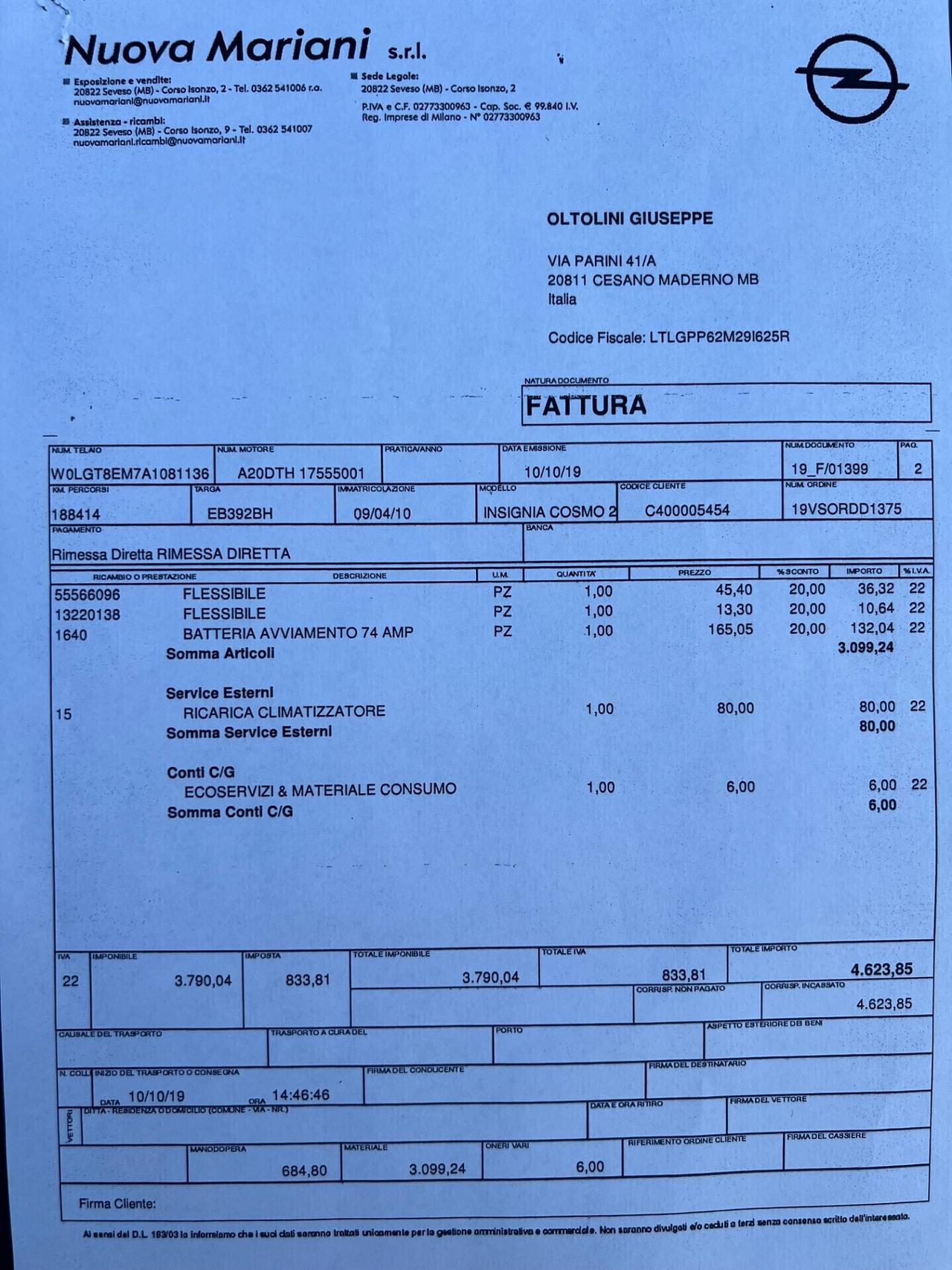 Opel Insignia 2.0 CDTI 160CV Sports Tourer aut. Cosmo*FULL OPTIONAL