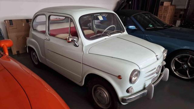 FIAT 600 d TARGA ROMA! ISCRITTA ASI!