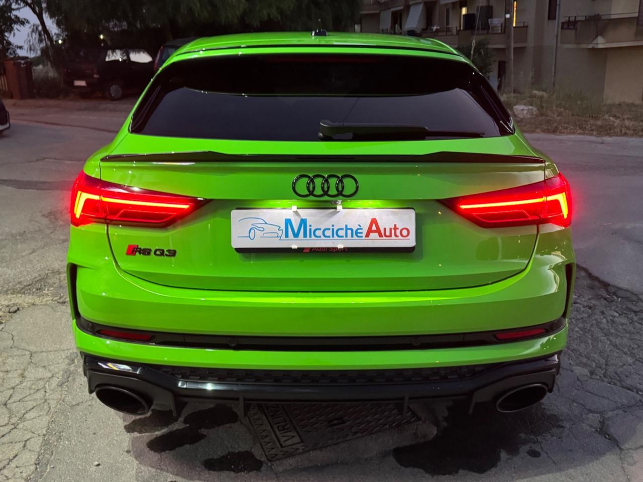 AUDI RSQ3 SPORTBACK 2.5 TFSI 400 CV FULL SCARICO