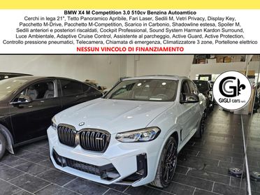 BMW X4 X4 M Competition xDrive Tetto Carbonio Laser