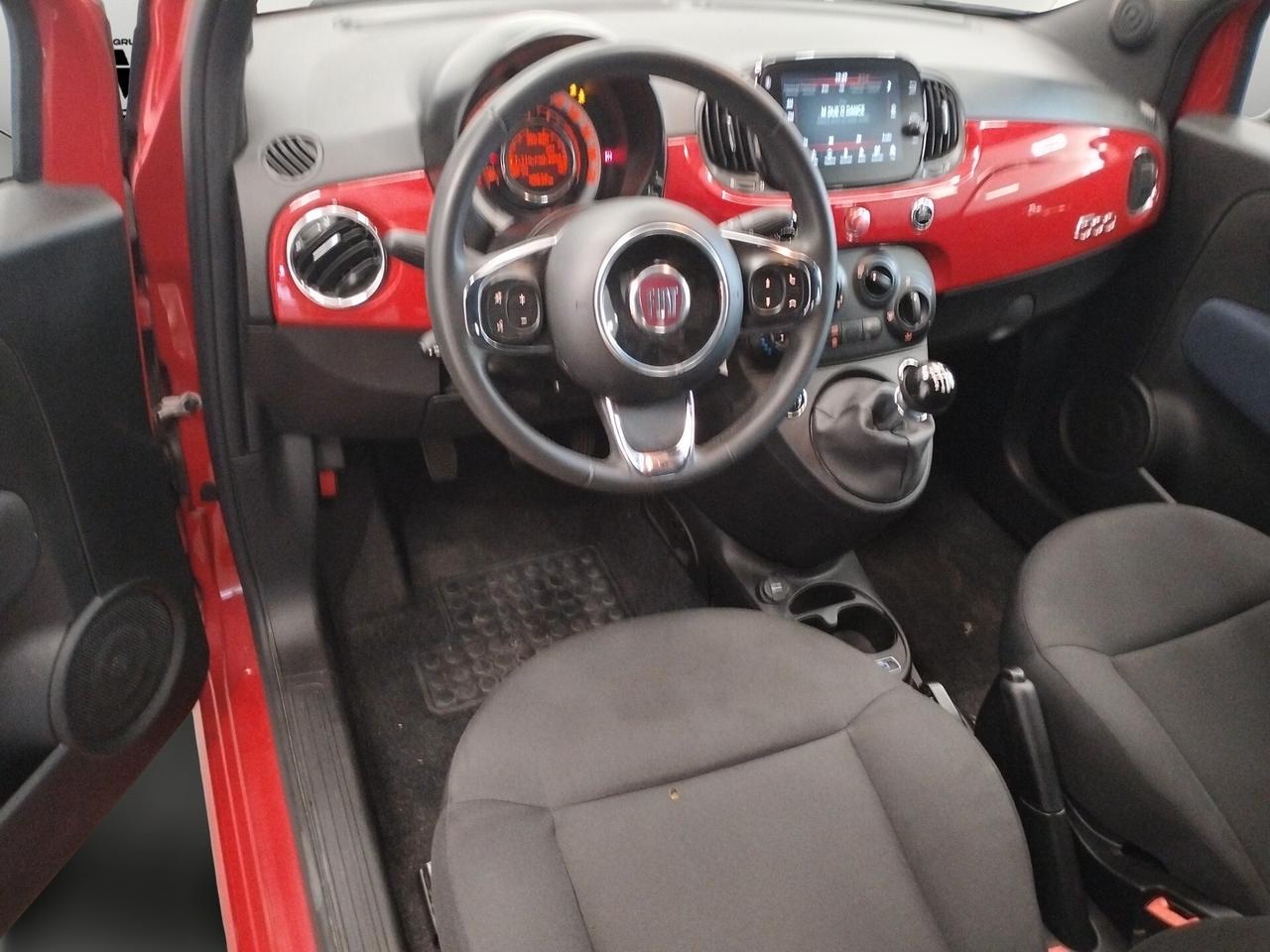 Fiat 500 1.0 Hybrid Red