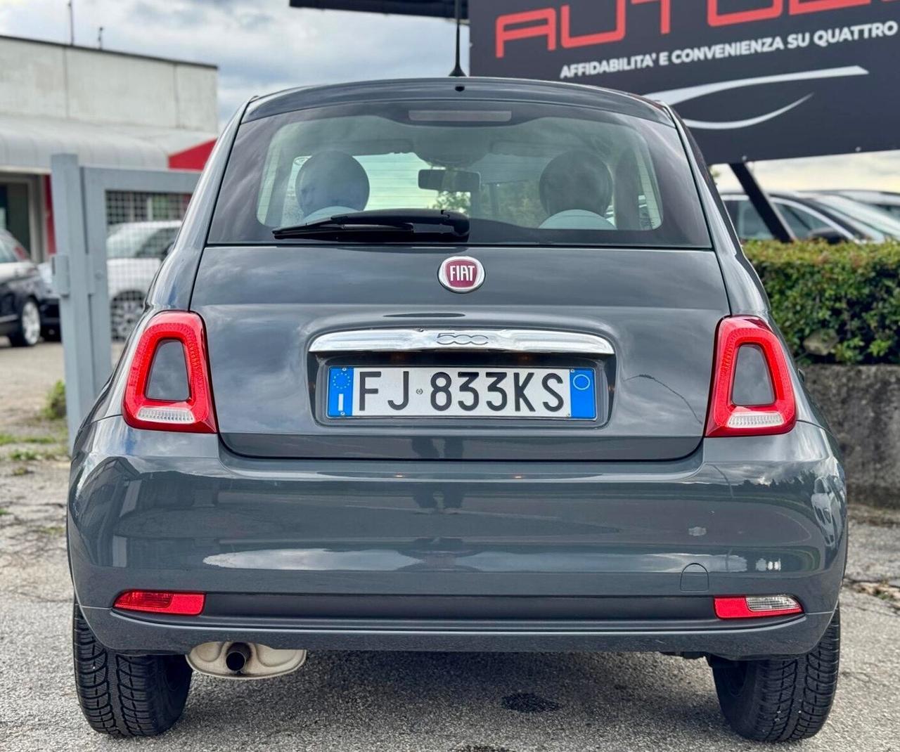 FIAT 500 1.2I - 69CV 2017 79.500KM OK NEO PATENTATI