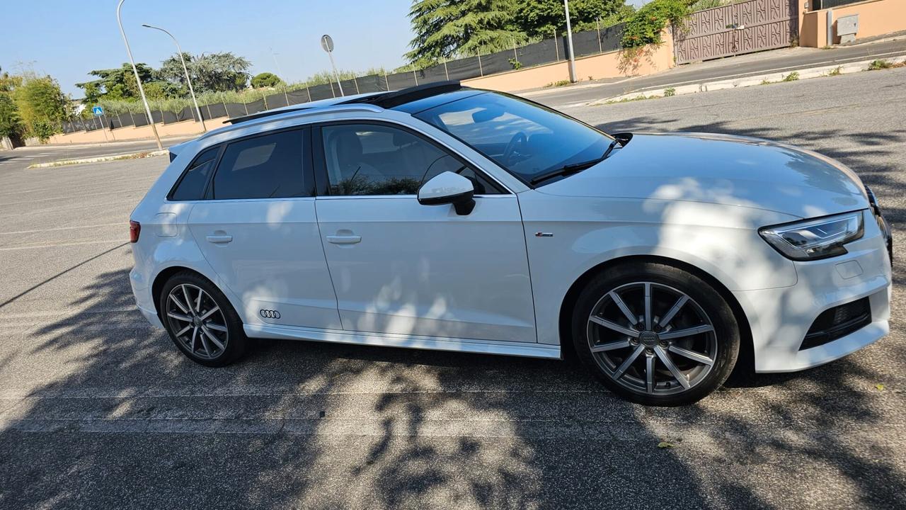 Audi A3 SPB 1.0 TFSI S-LINE 2017 GARANZIA 12 MESI