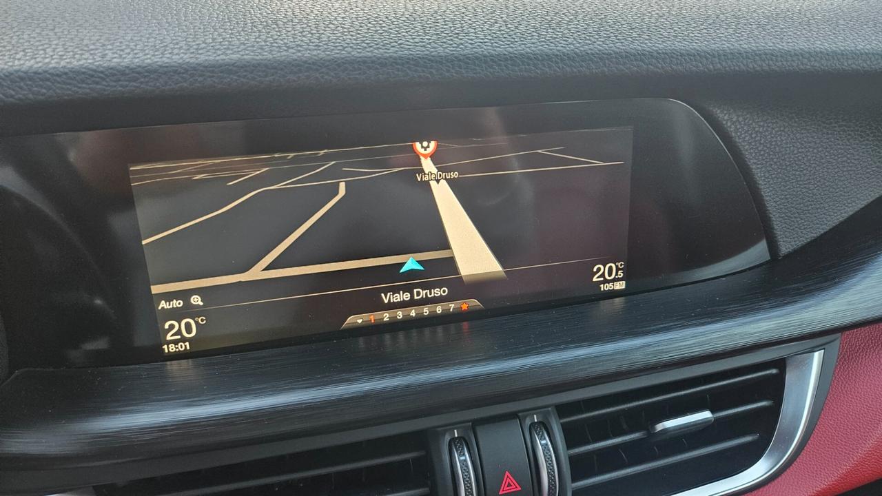 Alfa Romeo Stelvio 2.2 t Q4 210cv auto PELLE-CAM-CERCHI 20"