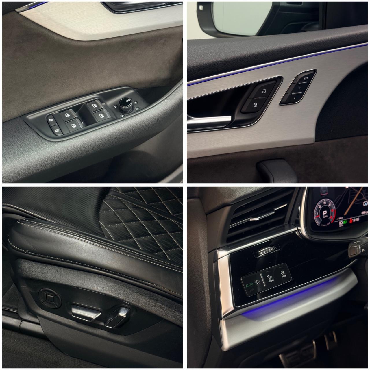 Audi Q8 50 TDI 286 CV MHEV QUATTRO TIPTRONIC SLINE PLUS 03/2019 EURO 6B TETTO VENTILATI 4 RUOTE STERZANTI