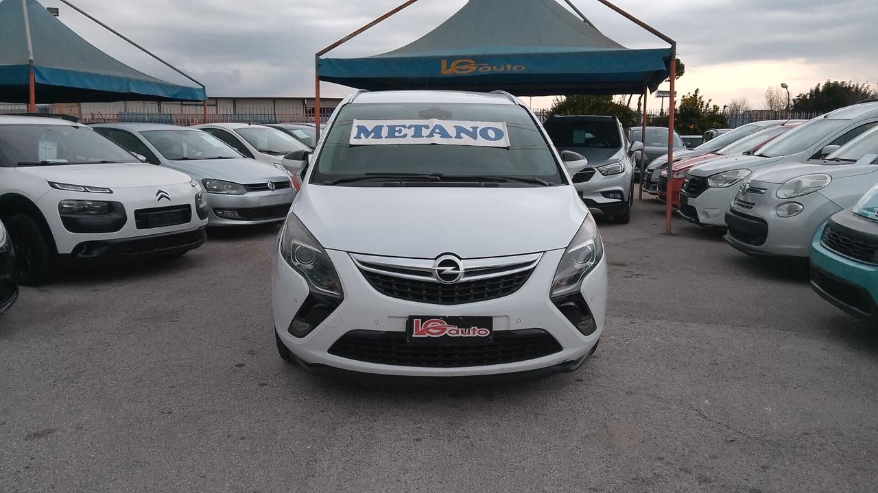 Opel Zafira 1.6 benzina metano 7 posti