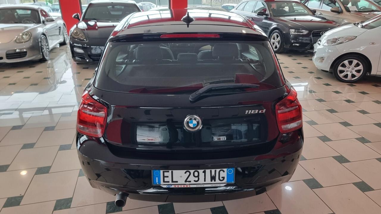 Bmw 118 118d 2.0 143CV cat 5 porte Eletta DPF