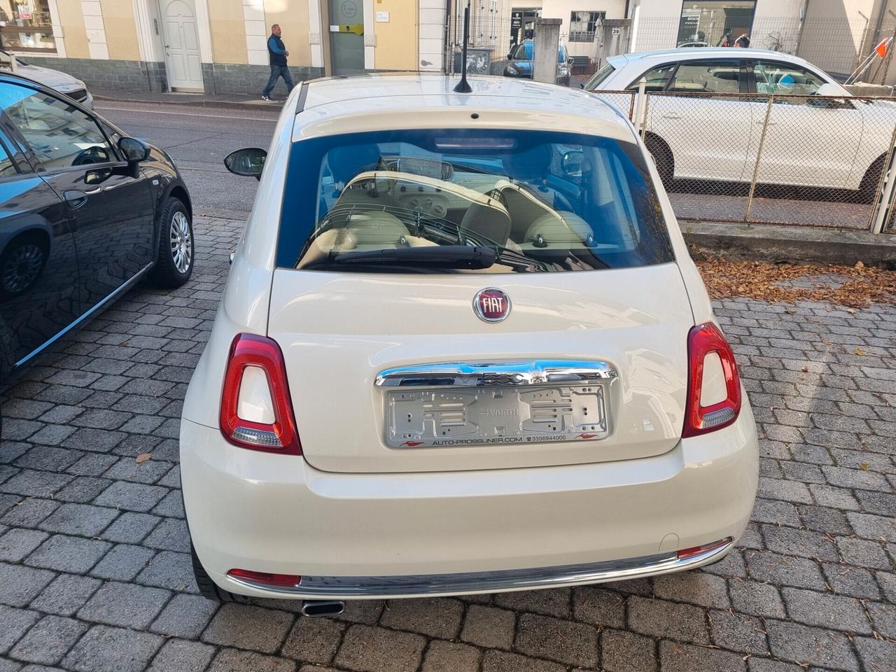 Fiat 500 1.2 Lounge anno2016 km59000 neopat