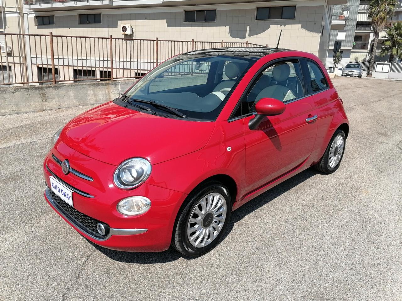 Fiat 500 1.2 BENZINA LOUNGE 51KW TETTO PANORAMICO 12/2015