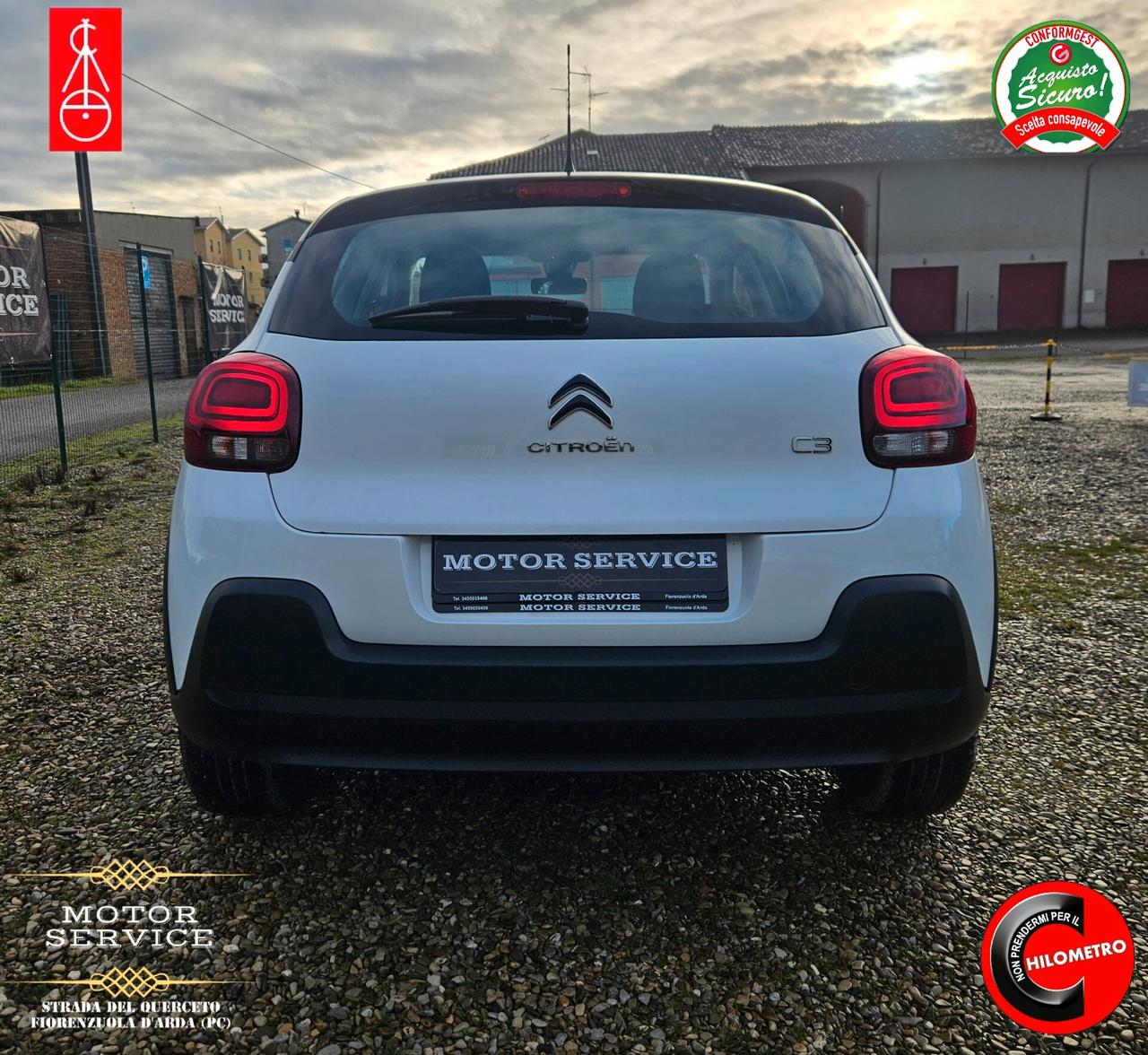 Citroen C3 1.2 BENZINA NEOPAT. PREZZO REALE E FINALE