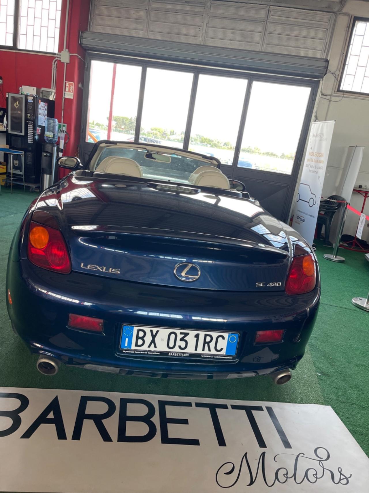 Lexus SC 430 430 V8 PERMUTE RATE