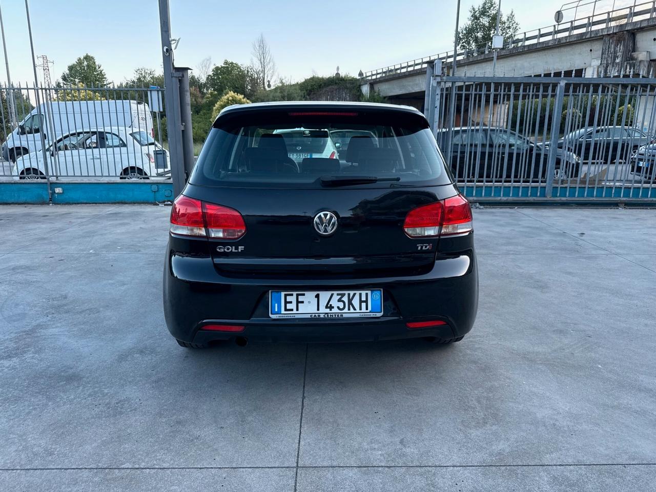 GOLF 6-1.6 DIESEL 105CV ANNO 2011-ALL. R-LINE