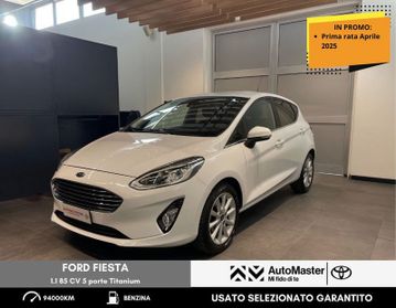 Ford Fiesta 1.1 85 CV 5 porte Titanium