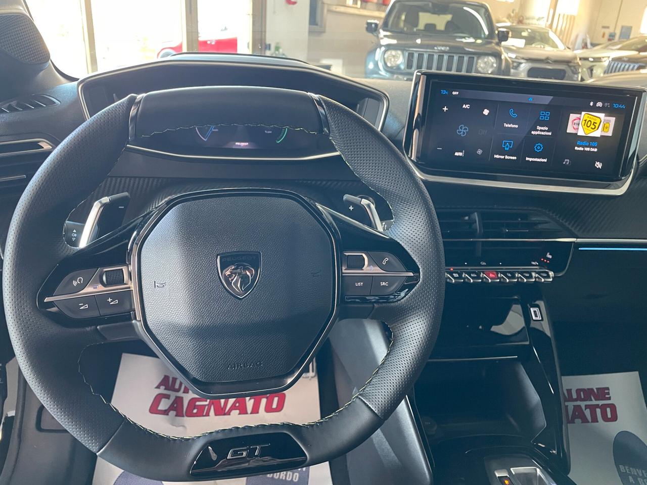 Peugeot 208 Hybrid 136 e-DCS6 GT 2025 NERO PERLA