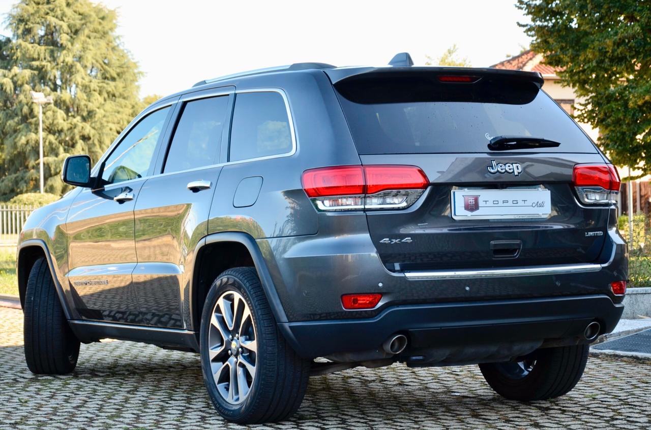 JEEP GRAND CHEROKEE 3.0 V6 mtj LIMITED 250cv AUTO, UFF ITALIANA, EURO 6D, KEYLESS, RETROCAMERA, FARI LED, 20", PERMUTE
