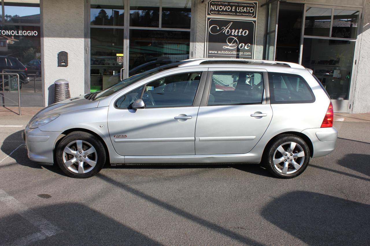 Peugeot 307 1.6 HDi 110CV Station Mix Australian TETTO IN VETRO