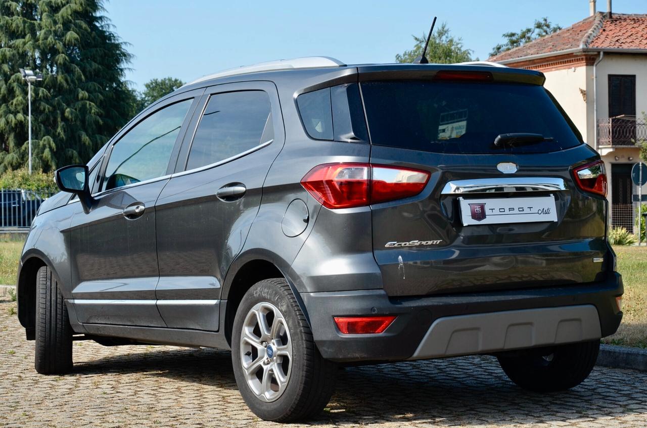 FORD ECOSPORT 1.5 TDCI TITANIUM ECOBLUE 100cv, UNICOPROPRIETARIO, EURO 6D, APPLE ANDROID, RETROCAMERA, PERMUTE