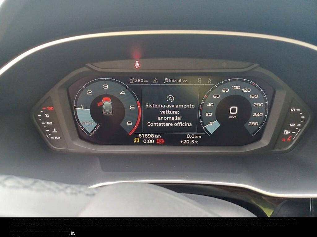 AUDI Q3 35 TDI 150CV 6M. BUSINESS ADVANCED ( FARI LED - VIRTUAL COCKPIT - TETTO PANORAMICO APR. - CRUISE - PELLE - NAVI - PDC - CERCHI 18 )