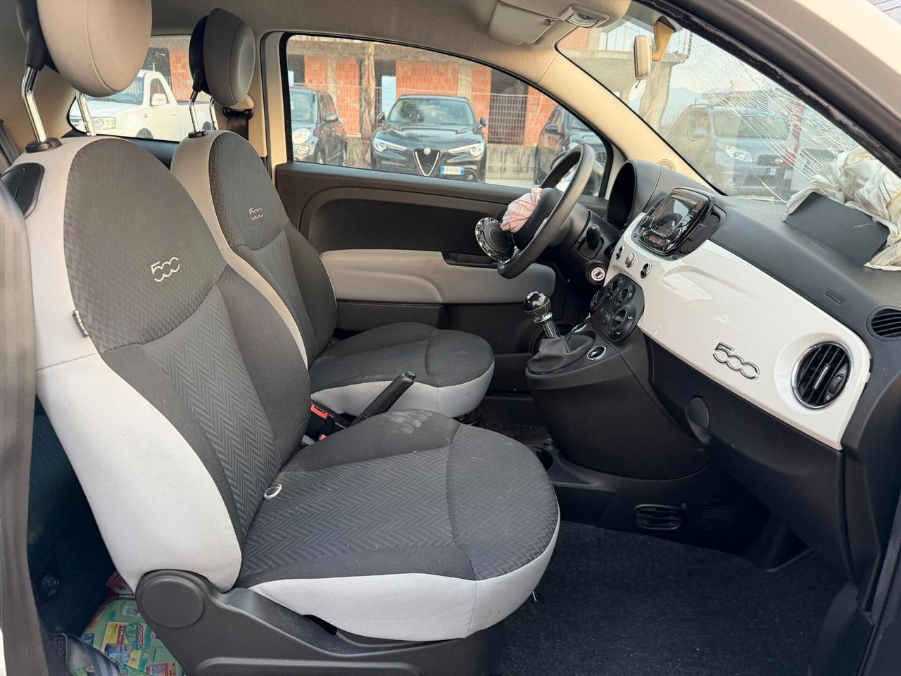 FIAT 500 2018 1.2 BENZINA 69 CV *SINISTRATA