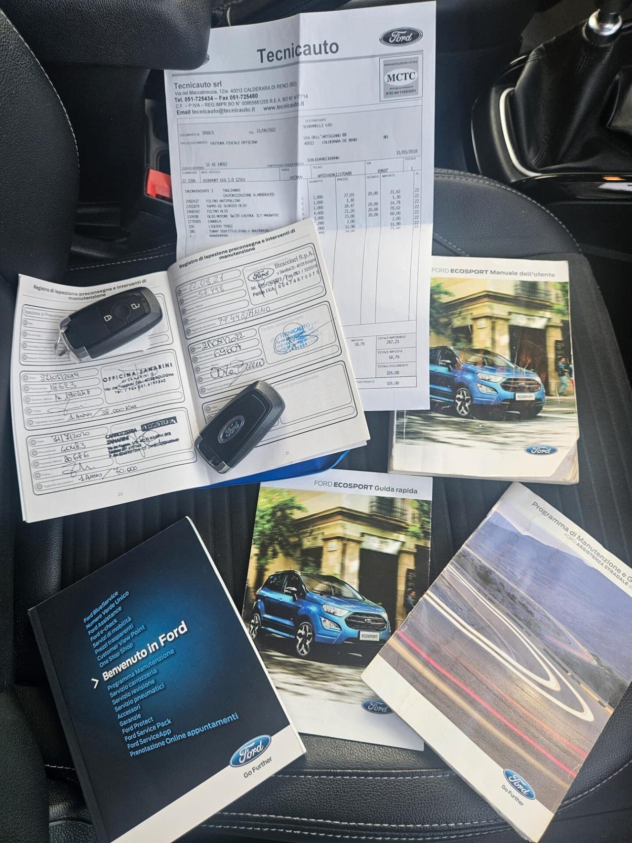Ford EcoSport 1.0 Benz Titanium TETTO FULL