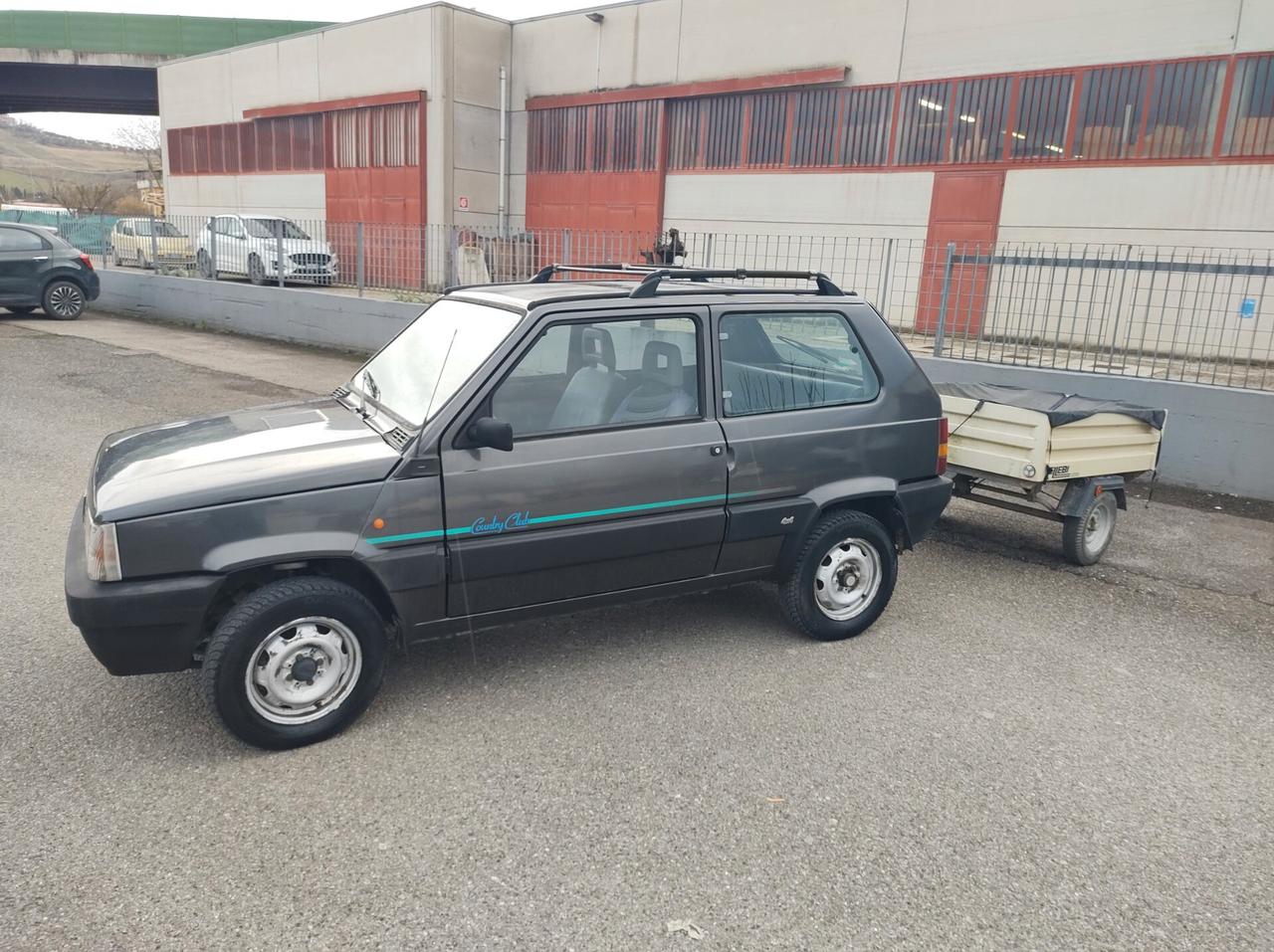 Fiat Panda 1100 i.e. cat 4x4 Country Club gancio traino carrello appendice