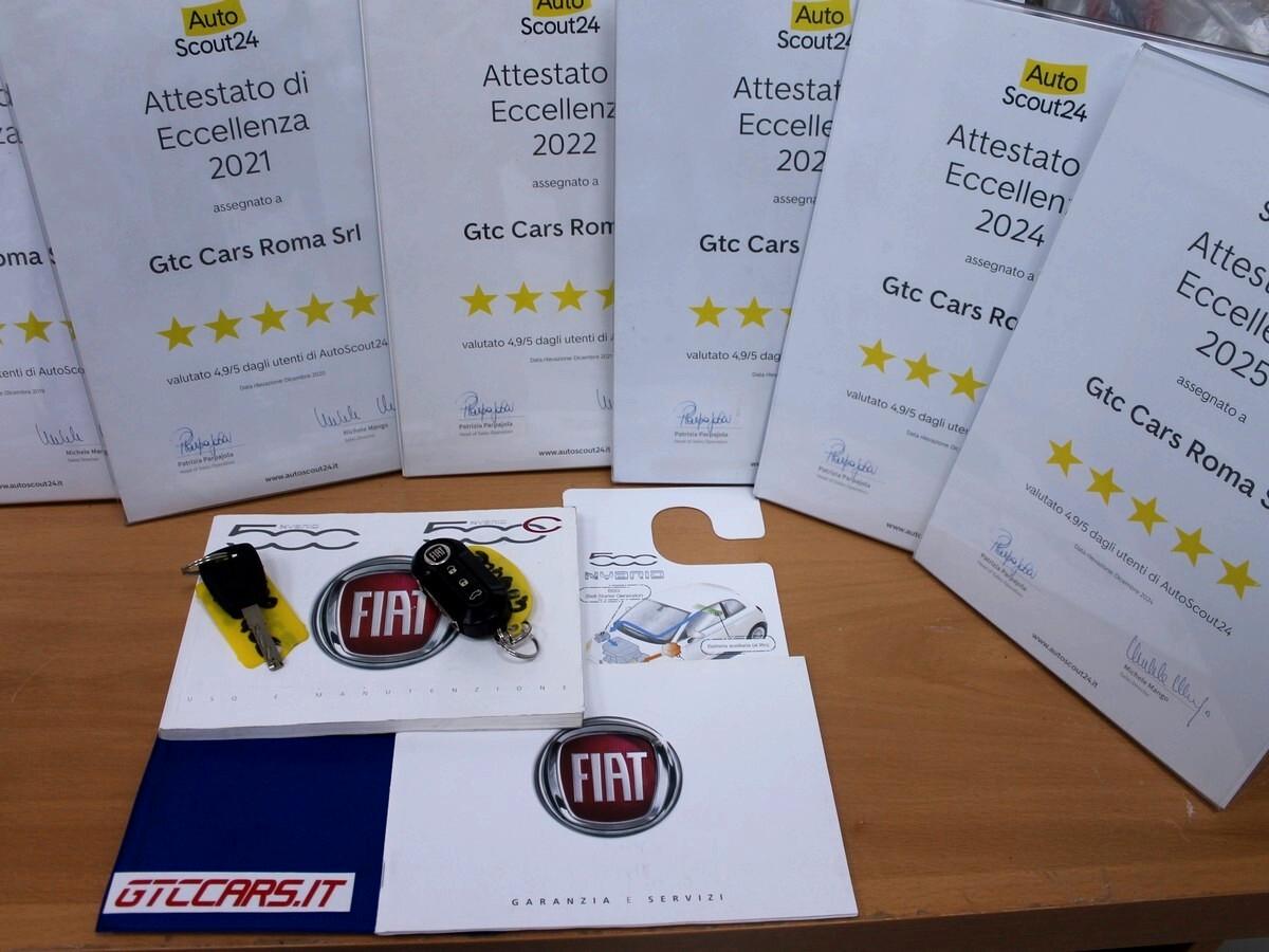 Fiat 500 1.0 Hybrid Hey Google 70cv IVA DEDUCIBILE UNIPRO