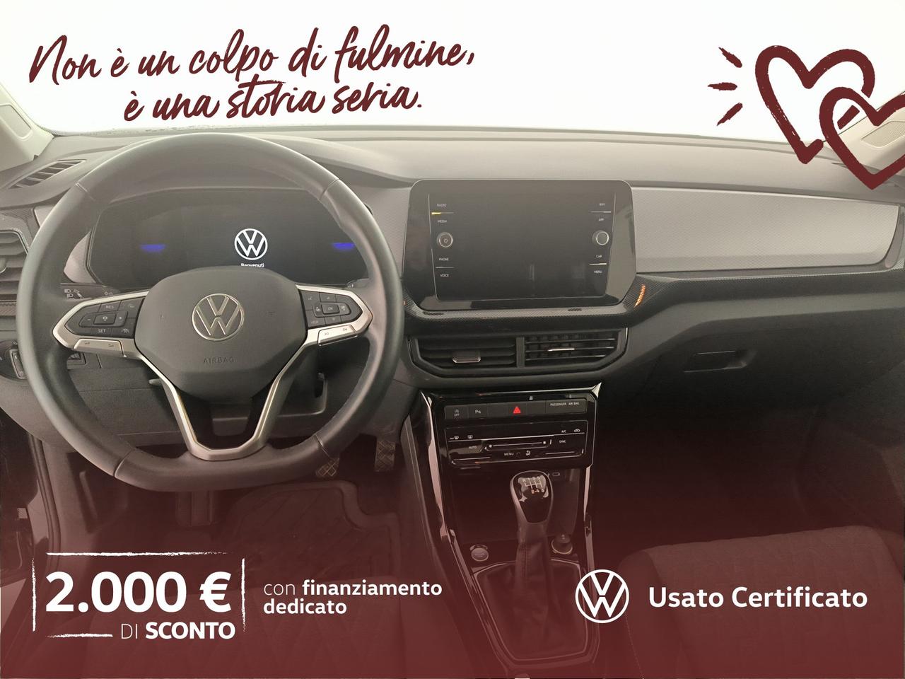 Volkswagen T-Cross 1.0 tsi edition plus 115cv