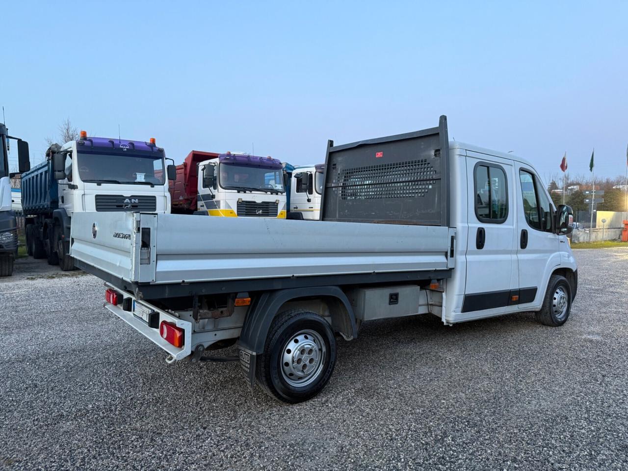 Fiat Ducato 2.3 DOKA 7 posti cassone fisso Euro6D