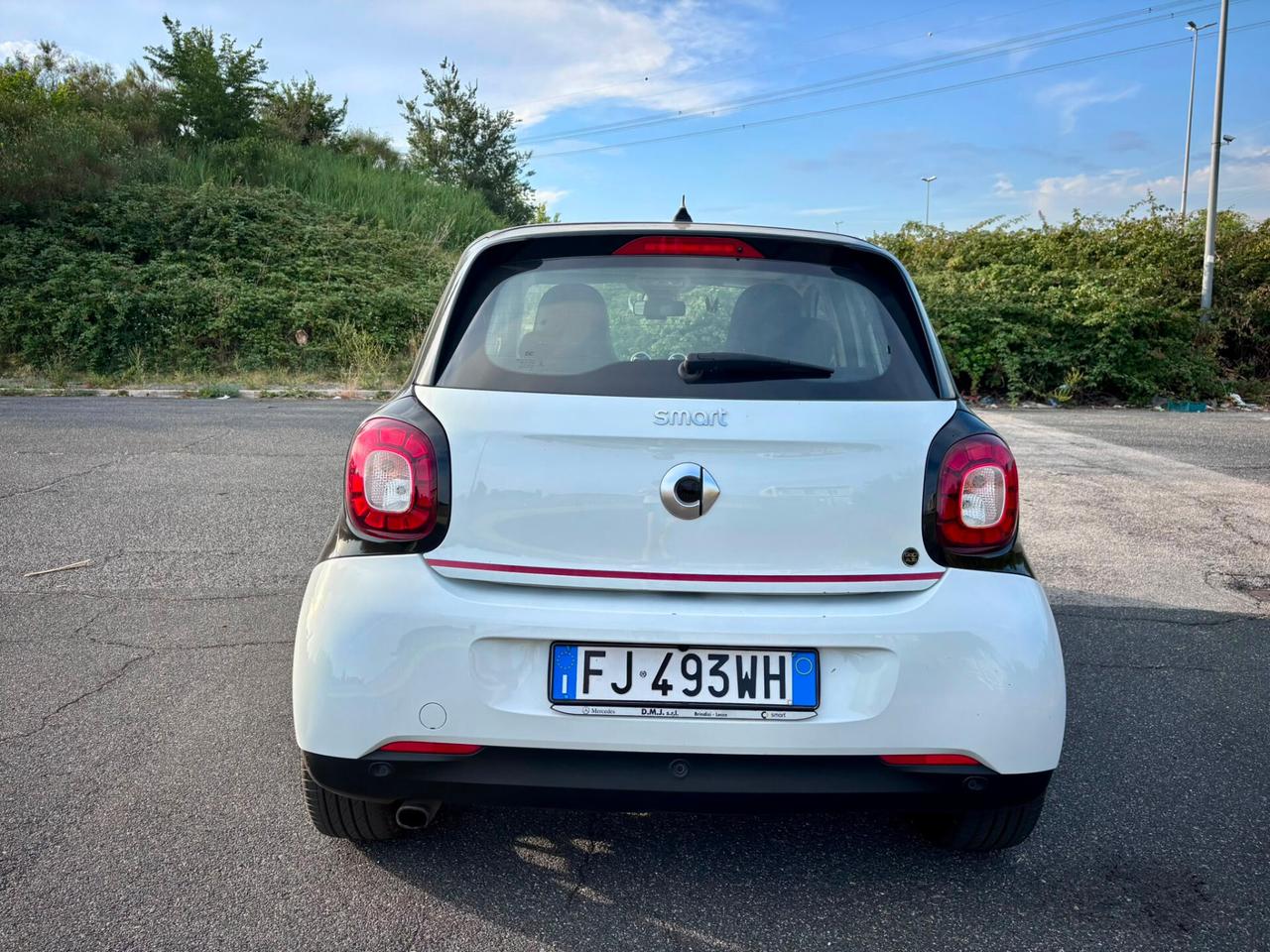 SMART FORFOUR PRIME 2017 | 80.000 KM | TETTO APRIBILE | TOUCHSCREEN | CERCHI NERI | PERFETTA