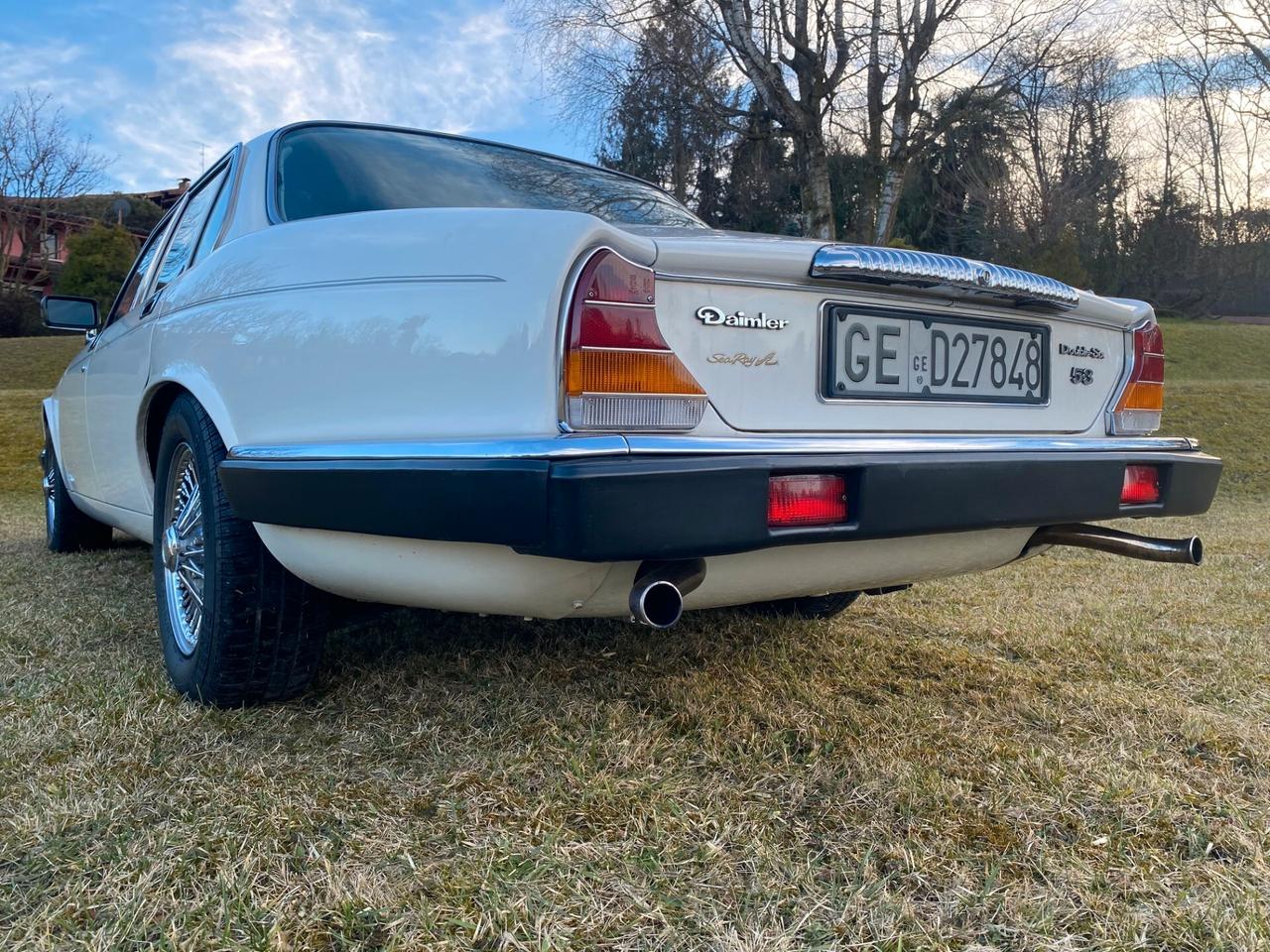 Daimler Jaguar double six 5.3 Targa Oro Asi