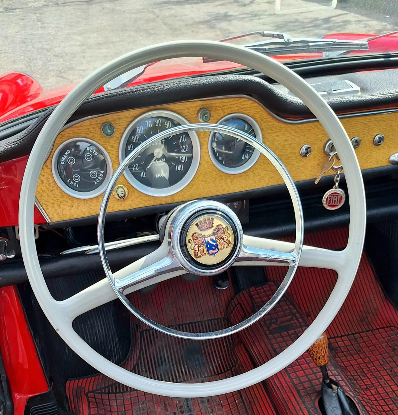 Fiat 600 D SPIDER VIGNALE - RESTAURO TOTALE - ASI