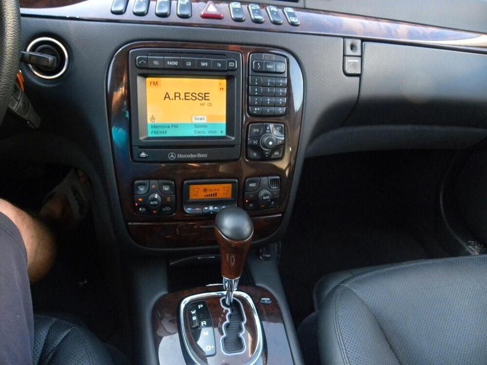 Mercedes-benz S 320 AMG TETTO PELLE MEMORY UNIPRO CRUISE XENON CLIMA BOSE TV SOSPENSIONI ADATTIVE
