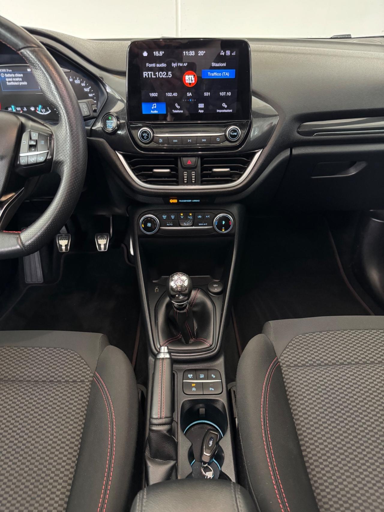 Ford Fiesta 1.0 Ecoboost Hybrid 125 CV 5 porte ST-Line TETTO