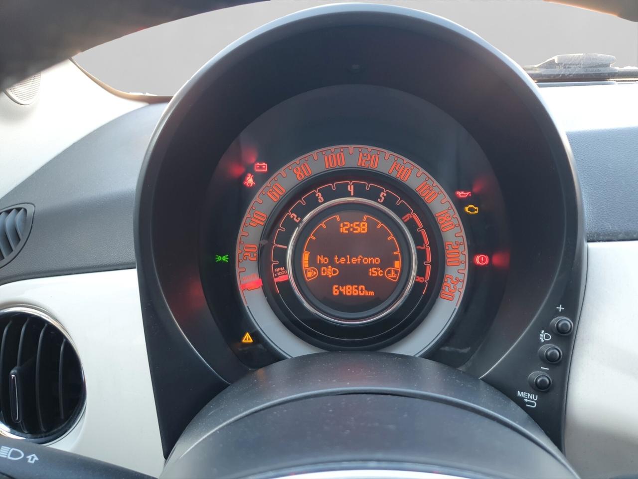 Fiat 500 1.2 Lounge 69 CV GUIDABILE ANCHE DA NEOPATENTATO