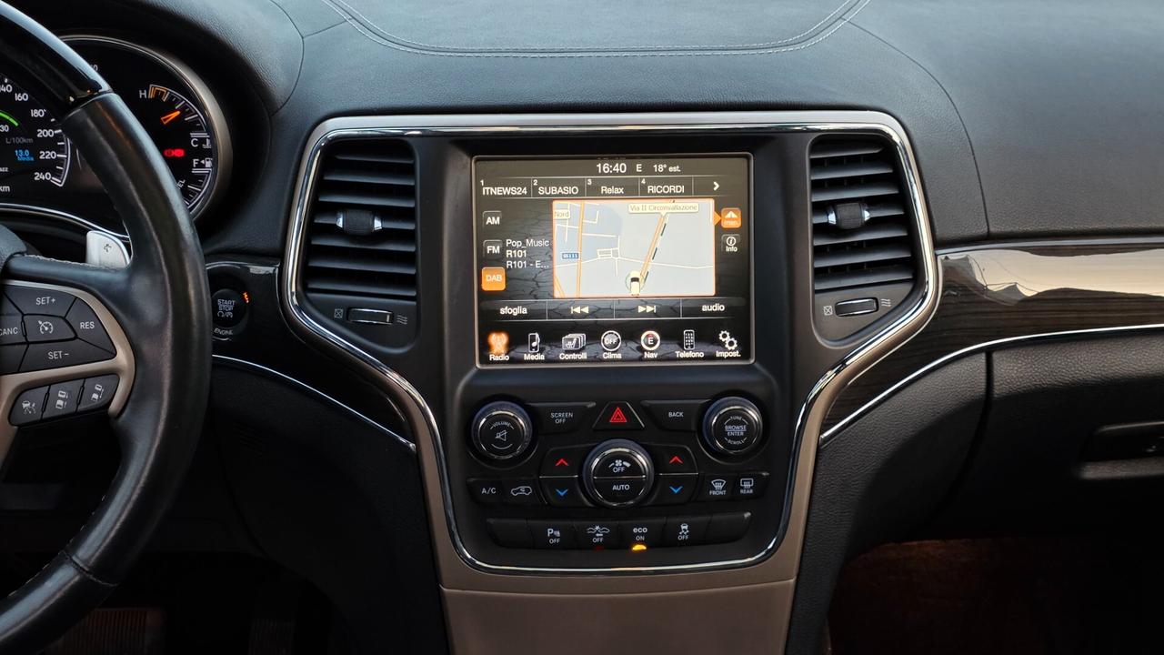 Jeep Grand Cherokee 3.0 V6 CRD 250 CV Multijet II Overland