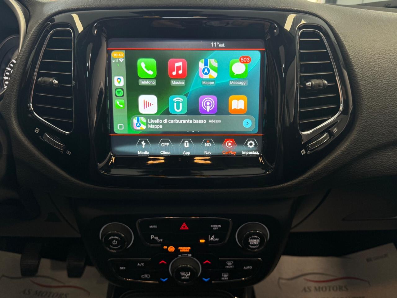 JEEP COMPASS 1.6 MJT 120 CV TETTO APRIBILE