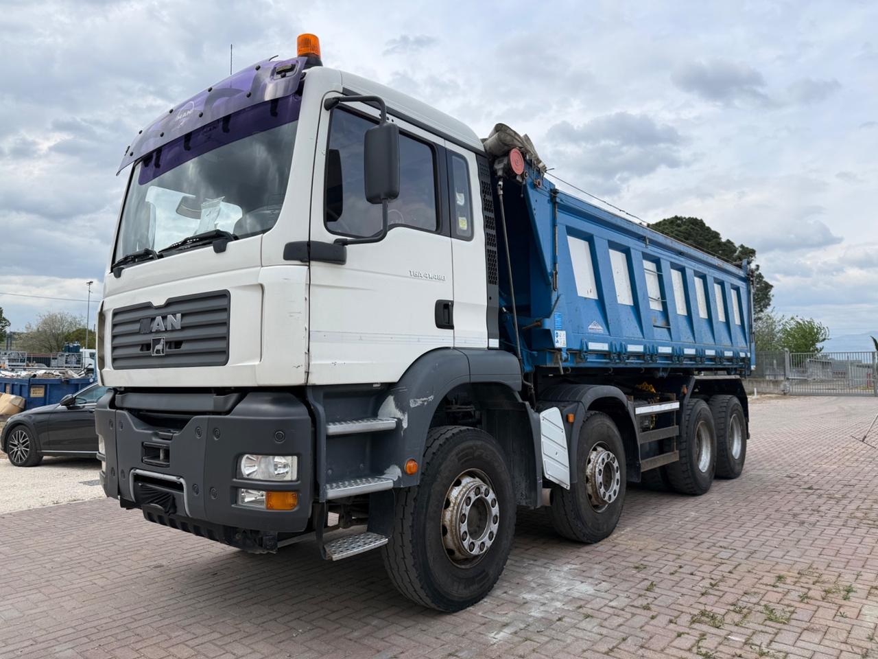 MAN 41.480 TGA ribaltabile 8x4 Euro3