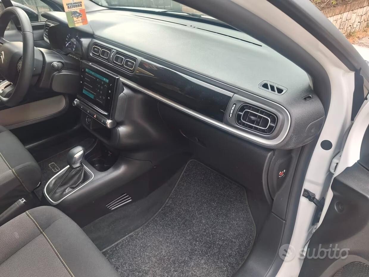 Citroen C3 PureTech 110 S&S EAT6 Shine AUTOMATICA APPLE CAR PLAY NAVI CLIMA CERCHI BI-COLOR