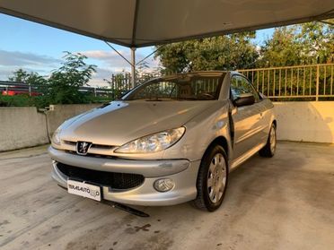 PEUGEOT 206 1.6 16V CC CABRIO POCHI CHILOMETRI