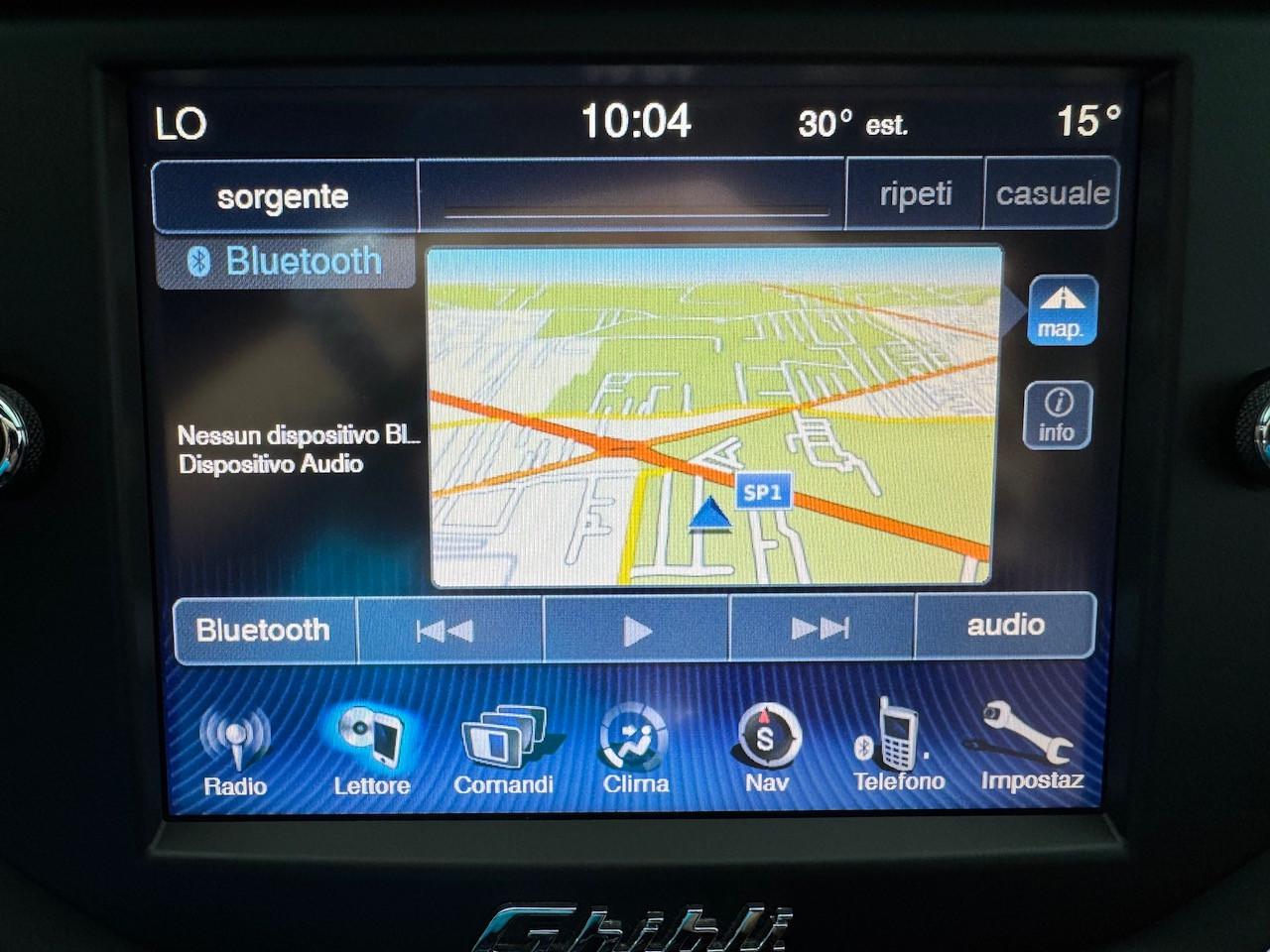Maserati Ghibli 3.0 V6 ds 250cv Cerchi 20 Pelle Tabacco