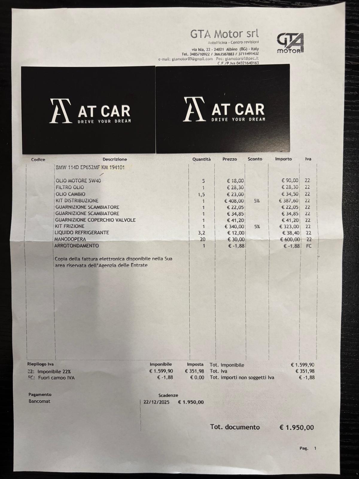 Bmw 114 114d 5p. Urban