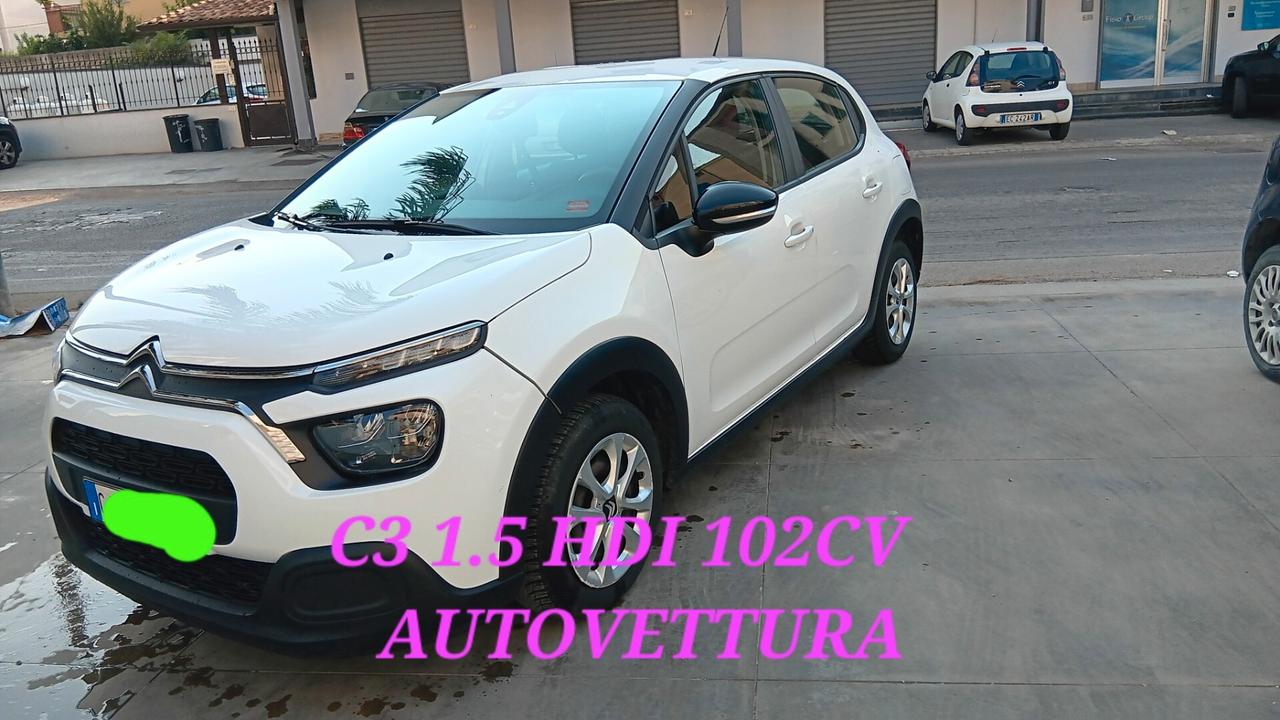 Citroen C3 AUTOVETTURA USATA 2021