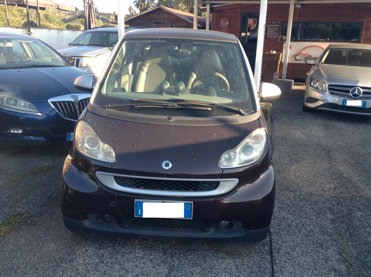 Smart ForTwo 1000 52 kW coupé passion, CERCHI IN LEGA, F1 AL VOLANTE, OROLOGIO & CONTAGIRI, PELLE E TESSUTO!!!!