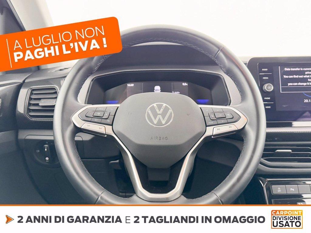 VOLKSWAGEN T-cross 1.0 tsi life 115cv dsg del 2024