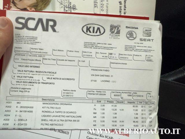 KIA Sportage 1.7 CRDI VGT 2WD Plus