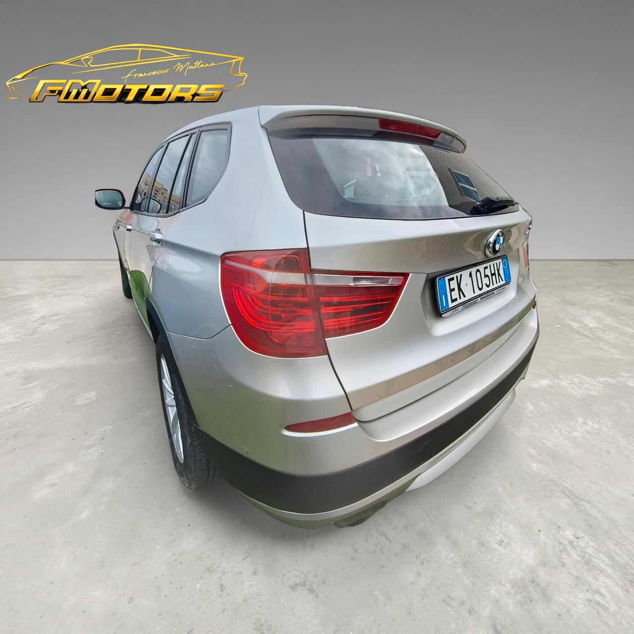 BMW X3 2.0 Diesel Automatico – 2013 – Ottime condizioni – Garanzia 12 mesi