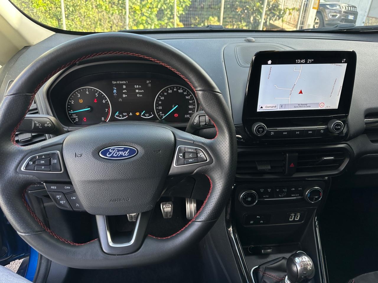 Ford EcoSport 1.0 EcoBoost 100 CV ST-Line Black Edition